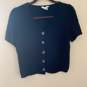 Medium black urban Romantics blouse